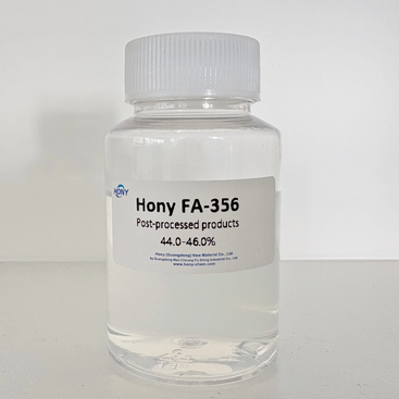 Hony FA-356 Post-finishing Hydrophilic Smooth Silicone Oil 44-46% remarkably soft shear tolerance